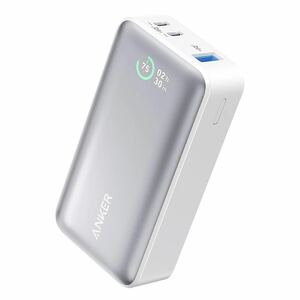 【新品未開封】Anker 533 Power Bank 10000mAh 30W ホワイト モバイルバッテリー PSE認証 アンカー 送料無料