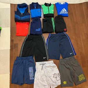 ジュニア　140 150 adidas NIKE アディダス ナイキ他　ジャージ　ハーフパンツ　セット