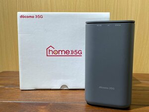 【中古】docomo Home 5G HR01 Space Glay 付属品あり SIMフリー Wi-Fiルーター