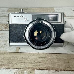 ミノルタ MINOLTA フィルムカメラ HI-MATIC 7s　レンズ　F 1:1.8 45mm ジャンク品