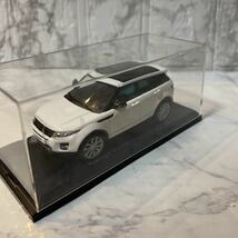 アシェット 国産名車コレクション 1/43 Range Rover Evoque 2012 レンジローバー イヴォーク ホワイト ミニカー モデルカー カラーサンプル_画像2