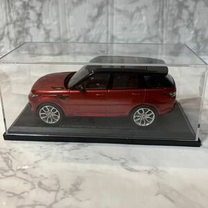 アシェット 1/43 Land Rover ランドローバー レンジローバースポーツ 2014 レッド 国産名車コレクション ノレブ　ミニカー　カラーサンプル