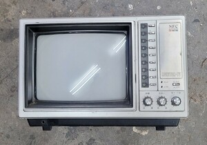 NEC パペット9 CT-9P3 9型 カラーテレビジョン 稀少 昭和レトロ 1981年製 モニター トランジスタ式 中古現状品