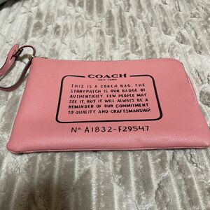 coach ポーチ