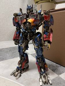 threea オプティマスプライム　ジャンク扱い　1円スタート　左腕故障　パーツ取り　トランスフォーマー threezero スリーエー　3a