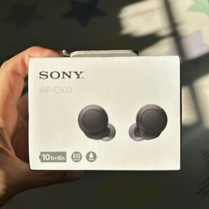 【新品未開封】Sony WF-C500/BZ ワイヤレスステレオヘッドセット ブラック Bluetooth ワイヤレスイヤホン