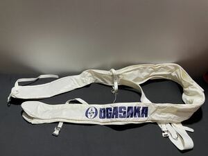 未使用に近い)　オガサカ　OGASAKA　スキー板ケース　スキーバッグ　ホワイト　180～195cm☆