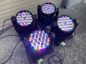 LED ムービングライト 4台セット 中古