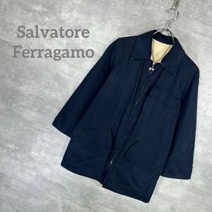 [ Salvatore Ferragamo ](38) reversible jacket 
