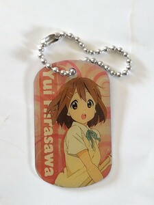  K-On!! metal брелок для ключа Hirasawa Yui 1 б/у товар 