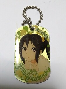  K-On!! metal key holder Nakano Azusa used staple product 