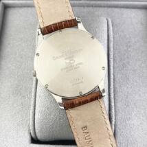 【1円箱付】BAUME&MERCIER ボーム&メルシエ 腕時計 メンズ MV045193 クラシマ ホワイト文字盤 ラウンドフェイス 可動品_画像6