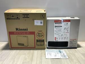 ☆ Rinnai ガスファンヒーター 都市ガス 12A 13A パステルローズ SRC-363E 【 新品未使用/ 現状品 】 （PN-3L20） ☆