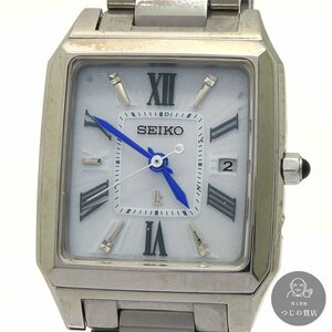 1円～ SEIKO セイコー ルキア 1B22-0CF0 電波ソーラー レディース ウォッチ 箱 説明書◆送料600円(近畿)～◆～12/10(日)終了 質屋-9104