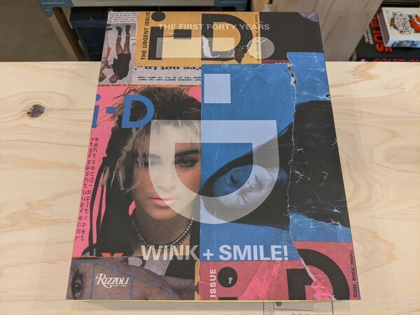 【洋書】【新品】i-D: Wink and Smile!: The First Forty Years / パンク ロック ニューウェーブ ファッション
