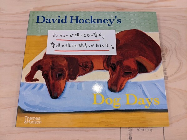 【洋書】【新品】David Hockney Dog Days / デイヴィッド・ホックニー 犬 画集 ダックスフンド