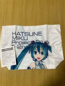 新品　初音ミク　いつでもトートバッグPS3ソフト　初音ミク-Project DIVA-F　2nd 予約特典 非売品