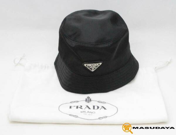 ◆◇【超美品】PRADA プラダ Re-Nylon バケットハット 1HC137◇◆