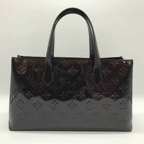 ルイヴィトン トートバッグ ウィルシャーPM アマラント パープル ハンド Louis Vuitton M93641 レディース 紫 中古 六甲道店の画像2