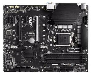MSI Z490-S01 マザーボード Intel Z490LGA 1200 ATX メモリ最大128G対応