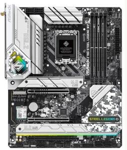 ASRock Z790 Steel Legend WiFi Intel LGA1700 14th 13th 12th Gen PCIE 5.0 x16 DDR5 ATX Motherboard