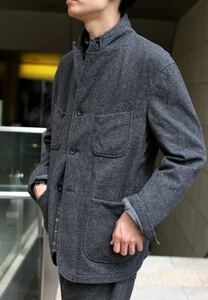 エンジニアドガーメンツ ニューベッドフォード ジャケットEngineered Garments NB New Bedford jacket グレー M ネペンテス ニードルス