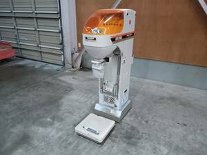 福島 タイガーカワシマ 選別計量機 KRV-2500A インバーター 電源：100V 選別網1.85 倉庫内保管 中古 農機具市場 店頭販売 二本松