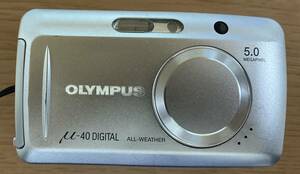 【中古/美品/動作保証】OLYMPUS コンパクトデジタルカメラ SDカード付