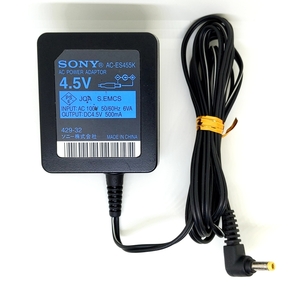 ★SONY ACアダプター AC-ES455K 4.5V 500mA ソニー CDプレーヤー等に