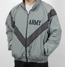 新品未使用デッドストック アメリカ軍 U.S.ARMY 前期型 IPFU ナイロン フィジカルトレーニングジャケット XS/Lサイズ　ML-A78N_画像1