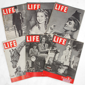 卸売100冊SET 1940年代 LIFEマガジン アメリカンヴィンテージ雑誌の画像1