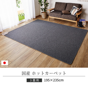 ホットカーペット 3畳 本体 195x235cm ホットカーペット3畳用 本体