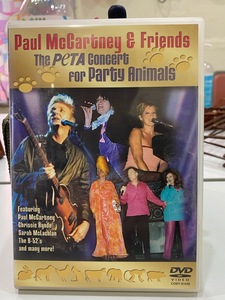 ビートルズ　Beatles ポール・マッカートニー Paul McCartney PETAコンサート PETA CONCERT DVD
