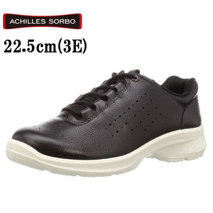 ASC4190 BK 22.5cm Achilles sorubo lady's shoes walking shoes 3E Achilles SORBO woman original leather cow leather leather 