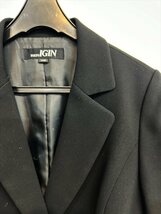 TOKYO IGIN 東京イギン スーツ セットアップ パンツ×ジャケット 黒 ブラック 11AR 11号 Hs12-15_画像3