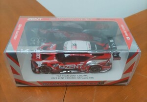 ☆ スパークモデル別注品 1/43 スーパーGT 500 ZENT CERUMO GR Supra #38 ラストシーズンありがとう！立川祐路 2023年 ☆