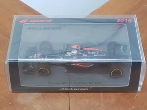 ☆未開封！稀少品！ スパークモデル1/43 マクラーレン ホンダ MP4/31 開幕戦オーストラリアGP 2016 #14 F.アロンソ ☆