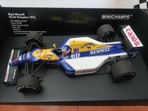 ☆稀少品！ PMA1/18 ウィリアムズ ルノー FW14В ワールドチャンピオン 1992 #5 N.マンセル キャメルタバコver. カバー検査修正ずみ ☆_画像7