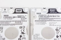 Western Digital ウエスタンデジタル HDD 500GB 2個セット WD5000LPLX *2_画像2