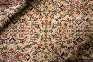 ￥72,000→￥36,000 スペシャル価格 294×174cm 手織り 絨毯 カーペット ヴィンテージ ラグ ペルシャ絨毯 アウトレット
