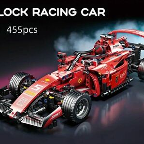 【新品】ビルディング ブロック Ｆ１ レーシングカー 455ピース 箱なし