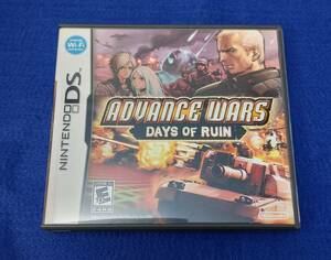 ADVANCE WARS:DAYS OF RUIN ファミコンウォーズDS 失われた光 北米版