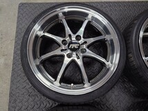 新品タイヤ 美品 RAYS SEBRING ITC レイズ 16インチ 6J +50 4H-100 Hankook 165/40R16 2023年 軽自動車 軽トラ ツライチ 引っ張り 深リム_画像4