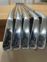 美品　タイトリスト 620CB FORGED 6-PW 5本 NS PRO ゼロス７　スチール　Sシャフト_画像2