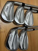 美品　タイトリスト 620CB FORGED 6-PW 5本 NS PRO ゼロス７　スチール　Sシャフト_画像1