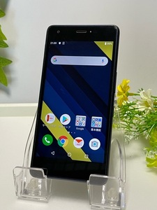 SIMフリー au Qua phone QZ KYV44 ★インディゴ★ 3GB/32GB スマホ本体 白ロム SIMロック解除済み A5285