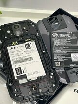 TORQUE G04 64GB ブラック KYV46 au ロック解除 SIMフリー 【付属品 完備】中古 液晶面 傷なし キレイ 防水/防湿/海水・塩水・温水耐久 Y9_画像7