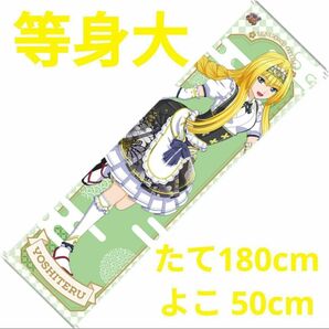 【新品】パチキャラまつり 花やしき描き下ろしイラスト等身大タペストリーヨシテル　ソウリン　ドウセツ　戦国乙女　海物語　