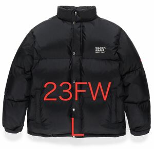 23FW WACKO MARIA ワコマリア NANGA / DOWN JACKET サイズL ナンガ ダウン カーディガン 野村訓市