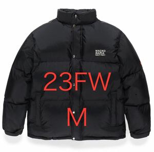 23FW WACKO MARIA ワコマリア NANGA / DOWN JACKET サイズM ナンガ ダウン カーディガン 野村訓市